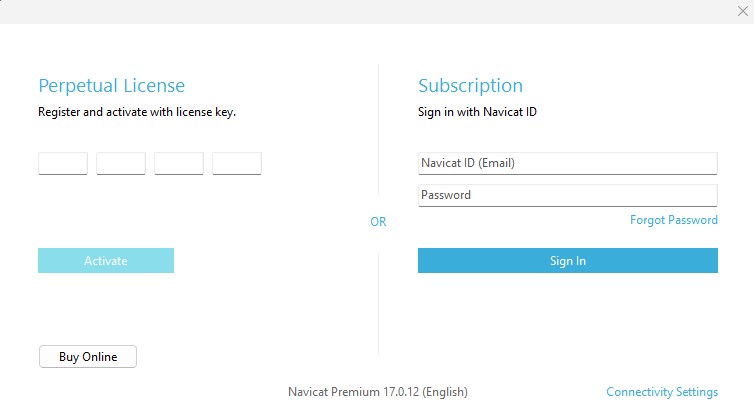 Registration navicat-1